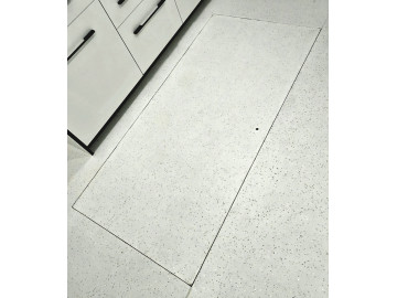 Люк в підлогу Плита 100х160 см з сходами "гусиний крок"